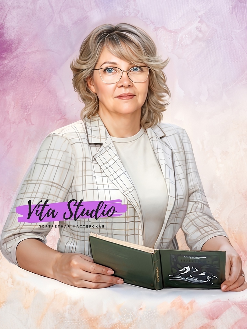 Портрет маме по фото
