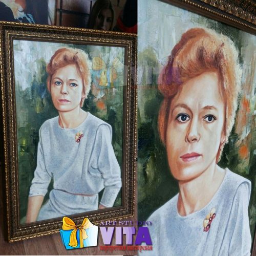 Портрет маме по фото
